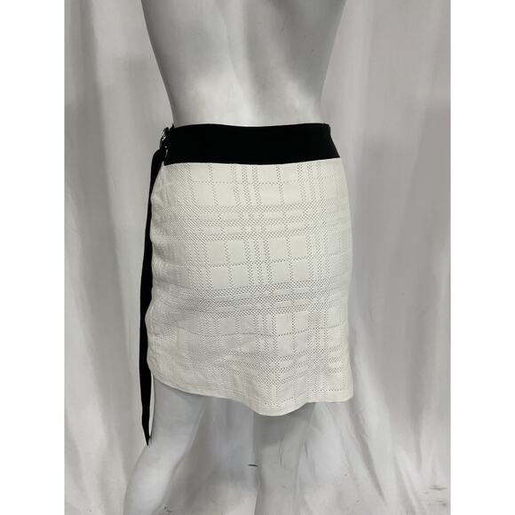 Burberry London Whit Knit Wrap Skirt - Size XS - Picture 3 of 5